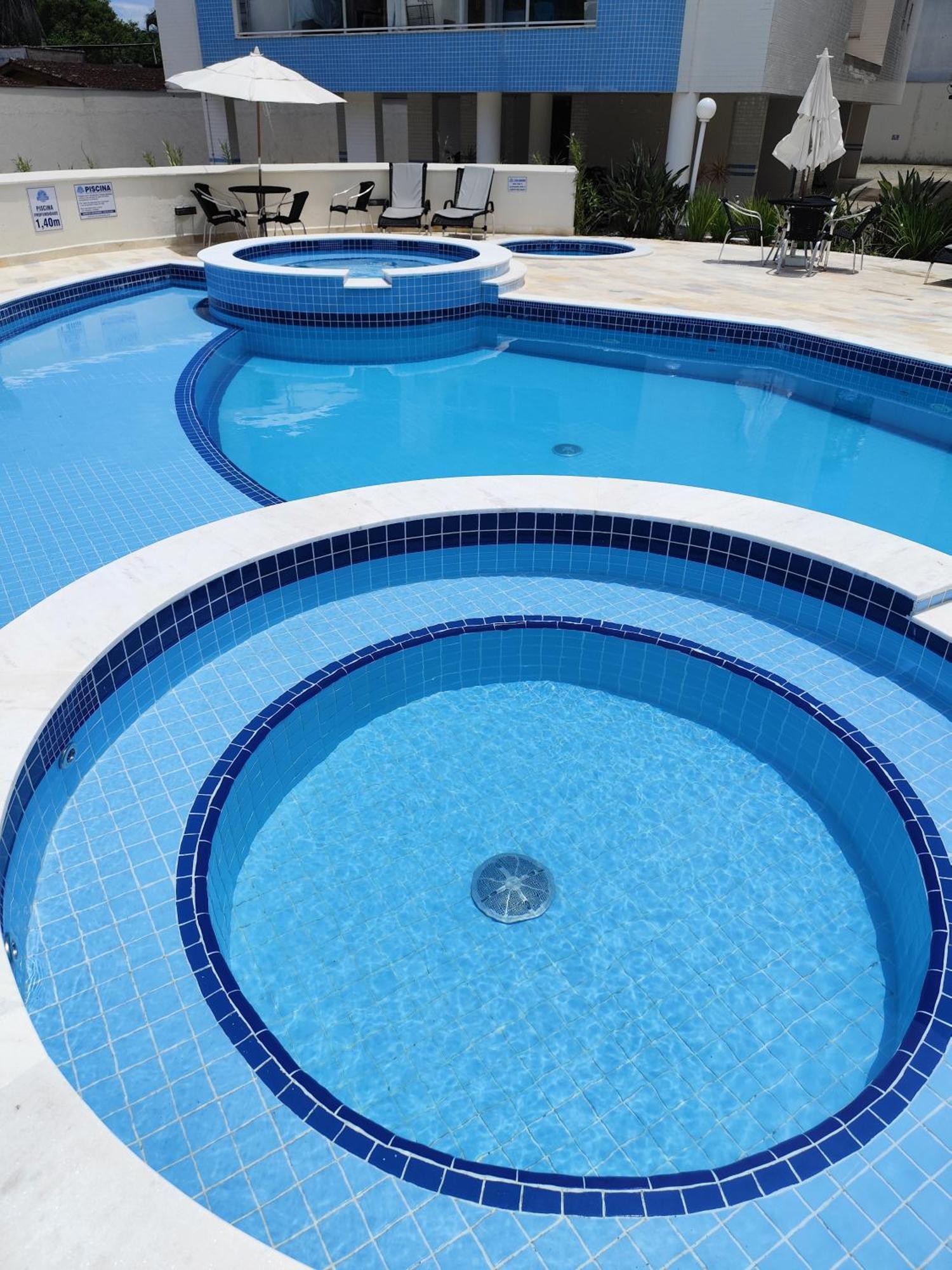 Apto Com Ar-Cond E Piscina A 100 M Praia Da Enseada Ubatuba Bagian luar foto